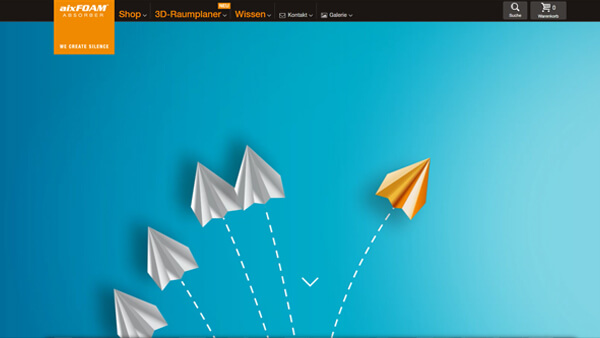 Landingpage Ideenschmiede aixFOAM